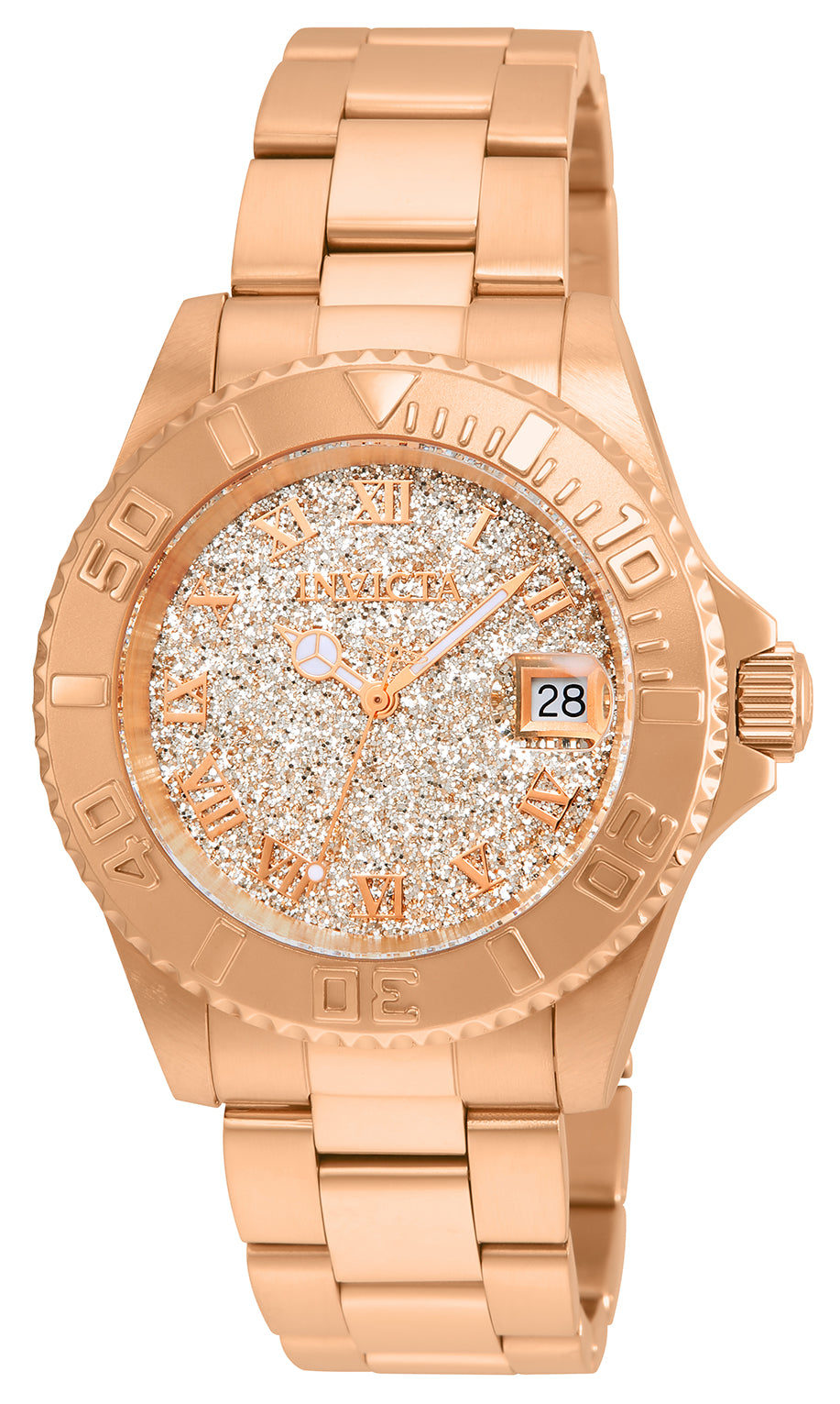 Invicta Women's 40mm Angel Quartz Glitter Dial Bracelet Watch