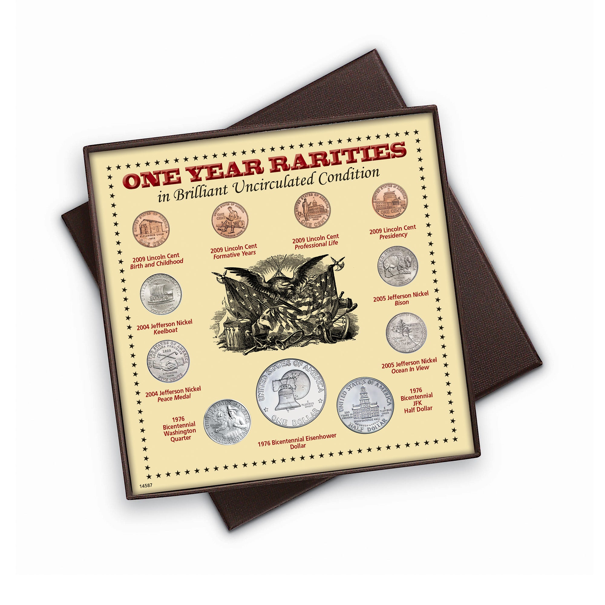 One Year Rarities Eleven Coin Display Boxed Set – ShopHQ
