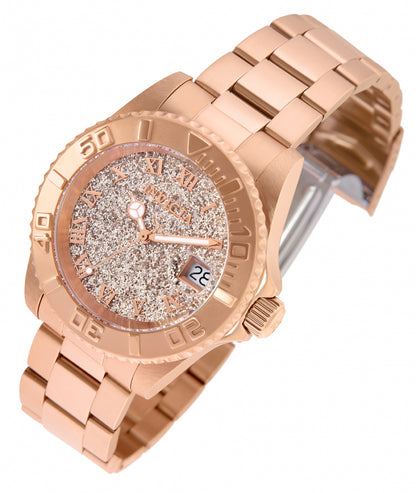 Invicta Women's 40mm Angel Quartz Glitter Dial Bracelet Watch