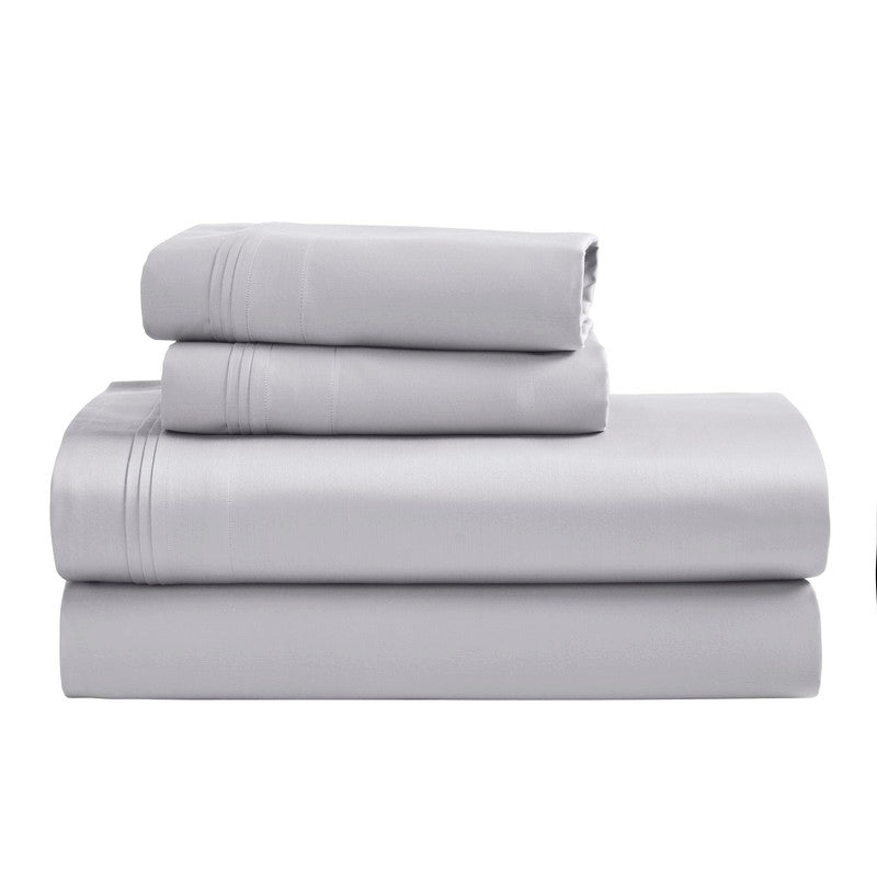 Superior 1500 Thread Count Egyptian Cotton Sateen Solid 4-Piece Sheet Set