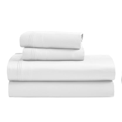 Superior 1500 Thread Count Egyptian Cotton Sateen Solid 4-Piece Sheet Set