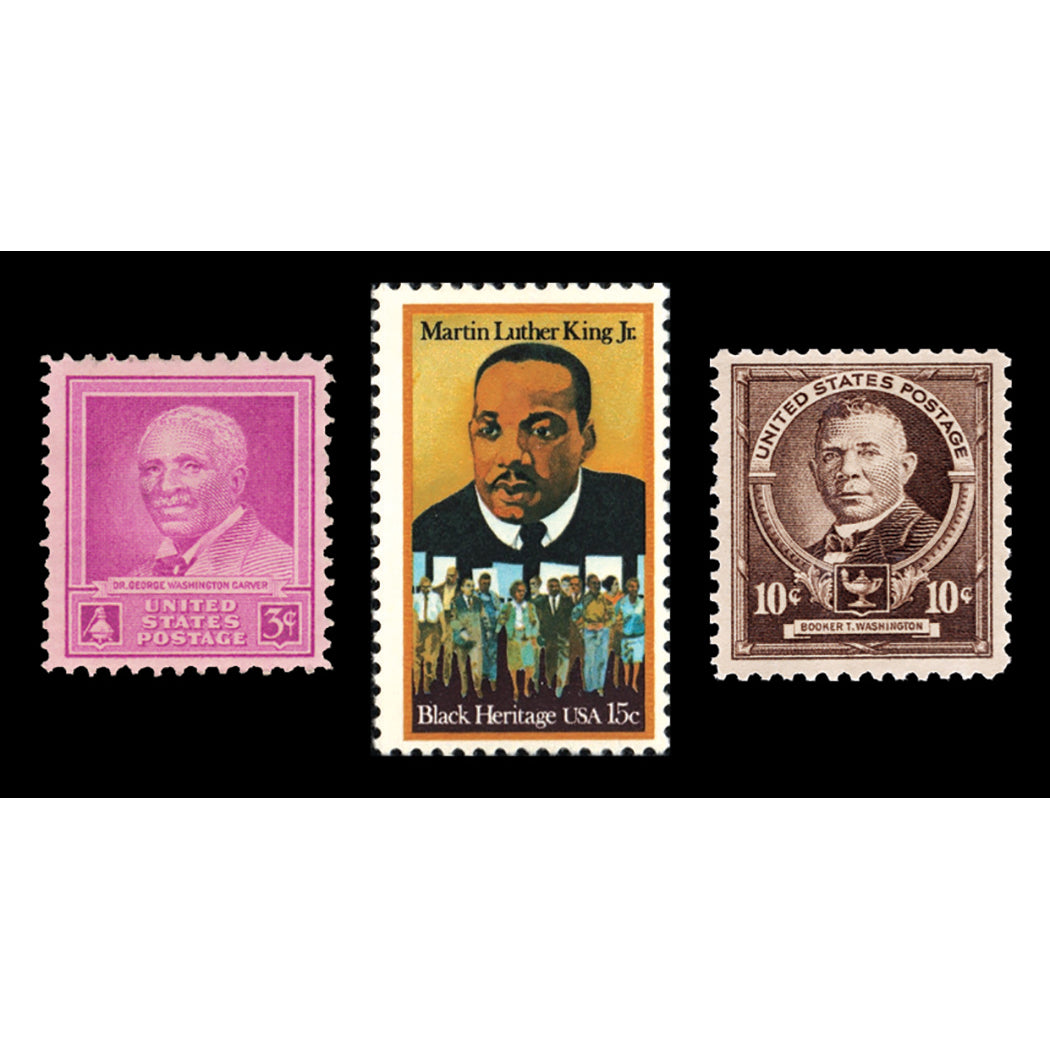 Genuine United States Black History Postage Stamp Set