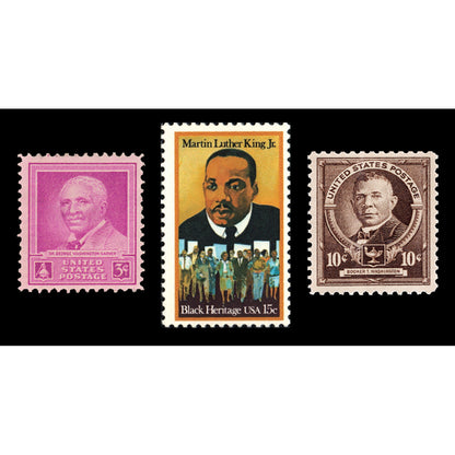 Genuine United States Black History Postage Stamp Set