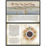 The First New York Penny Coin