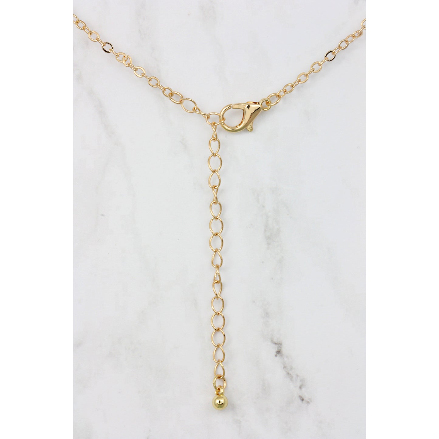 Buffalo Nickel Coin Goldtone Bar Necklace with 18-inch Chain