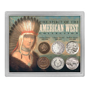 Spirit of the American West Coin Collection with Display Case