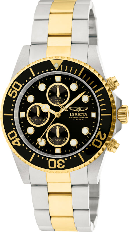 Invicta Men's 43mm Pro Diver Quartz Chronograph Bracelet Watch