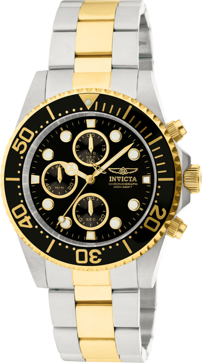 Invicta Men's 43mm Pro Diver Quartz Chronograph Bracelet Watch