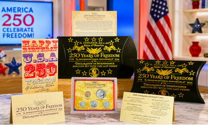 250 Years of Freedom - 2026 United States 250th Anniversary Coin Set
