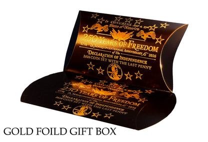 250 Years of Freedom - 2026 United States 250th Anniversary Coin Set