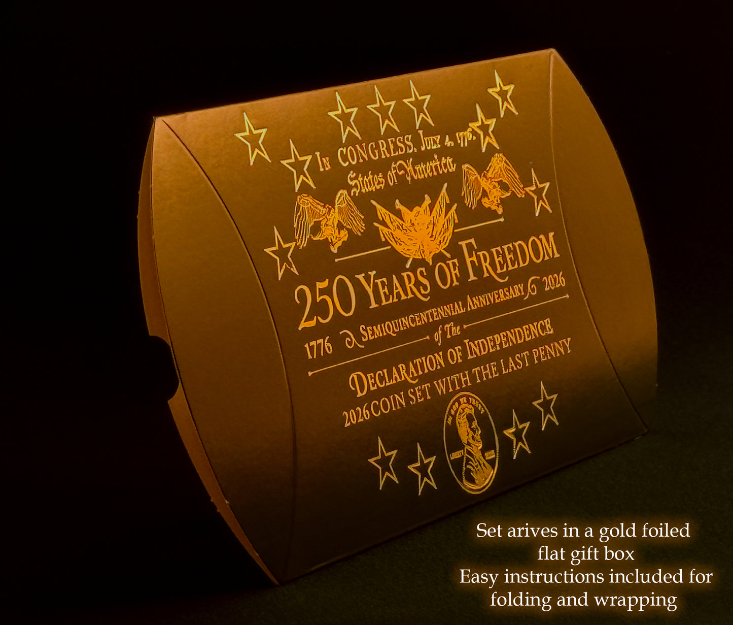 250 Years of Freedom - 2026 United States 250th Anniversary Coin Set