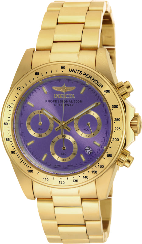 Invicta Women's 39mm Speedway Quartz Chronograph Color Dial Bracelet Watch