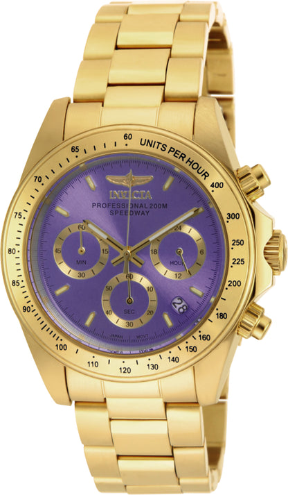 Invicta Women's 39mm Speedway Quartz Chronograph Color Dial Bracelet Watch