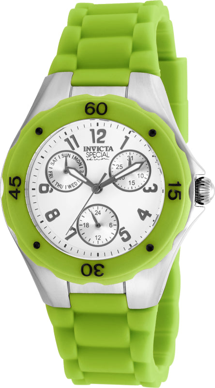 Invicta Women's 38mm Angel Quartz Special Edition Silicone Strap Watch
