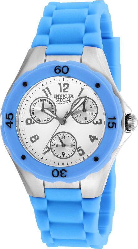 Invicta Women's 38mm Angel Quartz Special Edition Silicone Strap Watch