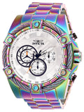 Invicta Men's 52mm Bolt Quartz Chronograph Iridescent Bracelet Watch