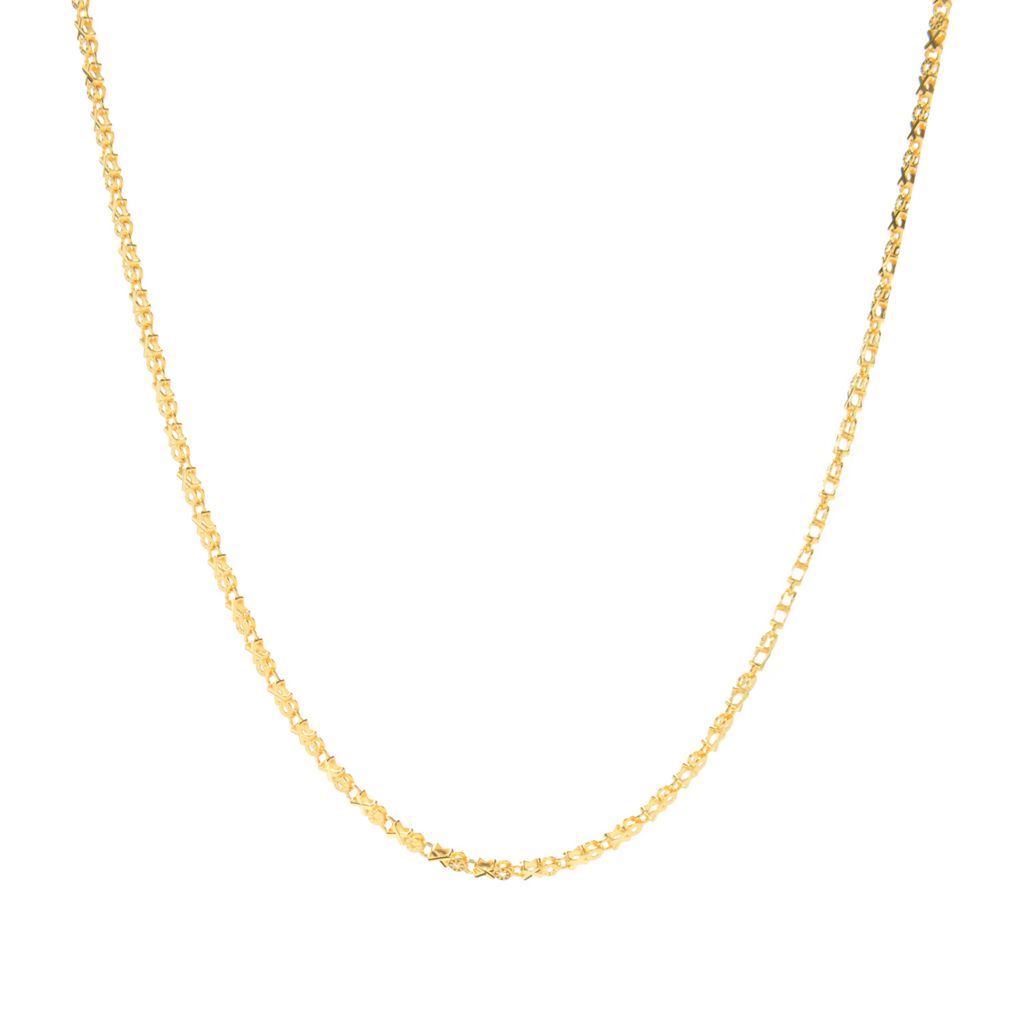 24K Gold Love Link 16" Necklace