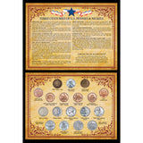 Three Centuries of U.S. Pennies & Nickels