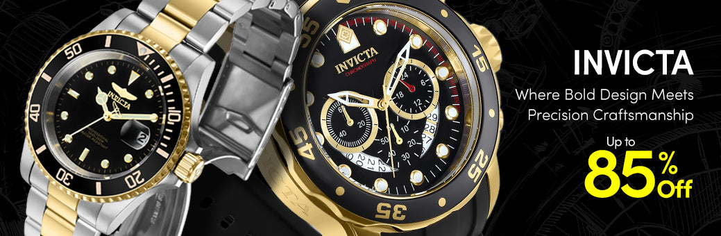 Invicta Watches Up to 85% Off