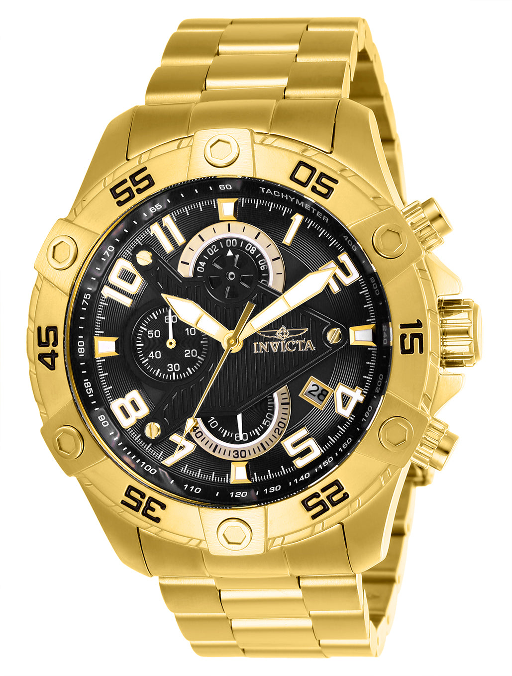 Invicta Men's 48mm S1 Rally Quartz Chronograph Bracelet Watch