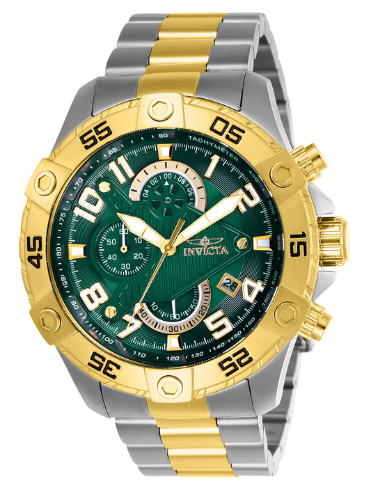 Invicta Men's 48mm S1 Rally Quartz Chronograph Two-Tone Bracelet Watch