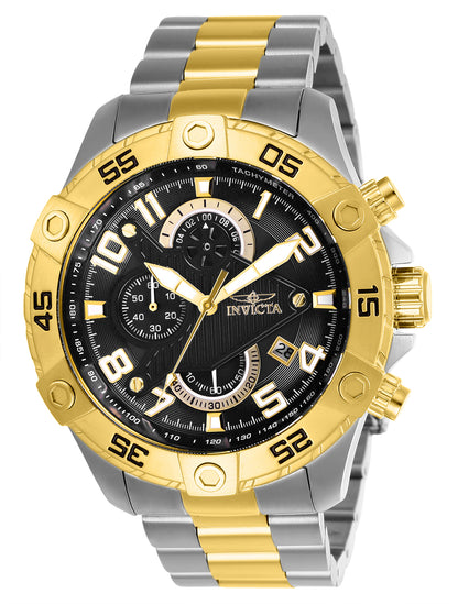 Invicta Men's 48mm S1 Rally Quartz Chronograph Two-Tone Bracelet Watch