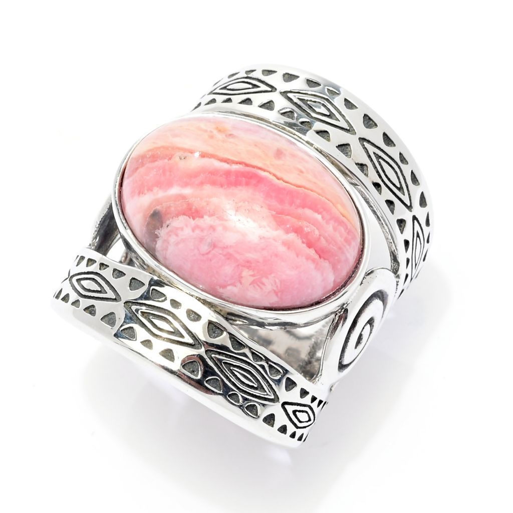 Southwest Elements Rhodochrosite East-West Ring