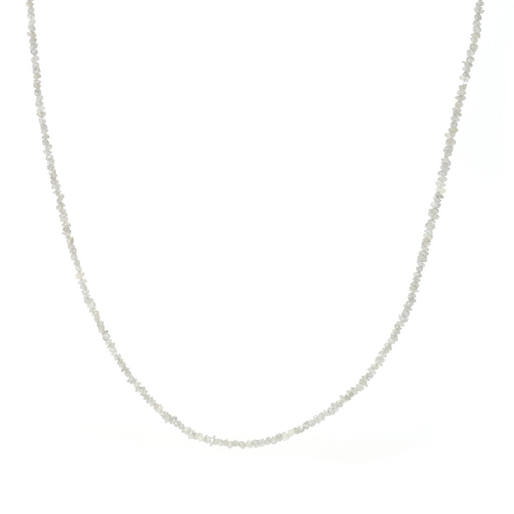 Artisan Silver by Samuel B. Rough Diamond Strand 16"+2" Necklace