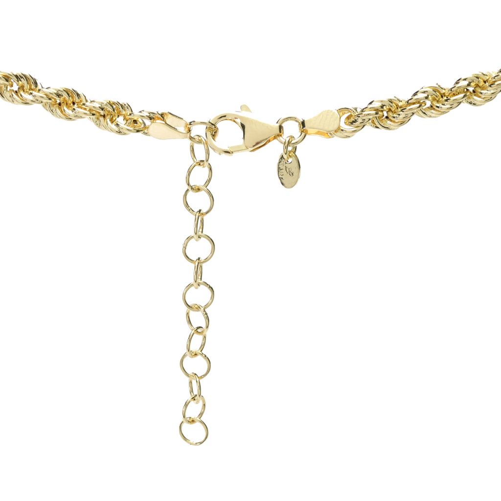 Toscana Italiana 18K Gold Plated Status Rope 18" Necklace