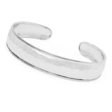 Toscana Italiana Platinum Plated Acqua Bagnata Slip-on Cuff Bracelet