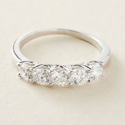Peace Jewelers 14K Gold Lab-Grown Diamond 5-Stone Ring