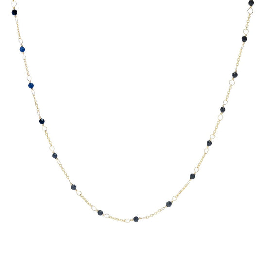 Cameo Italiano "Elements" Black Onyx Station Choice of Length Necklace