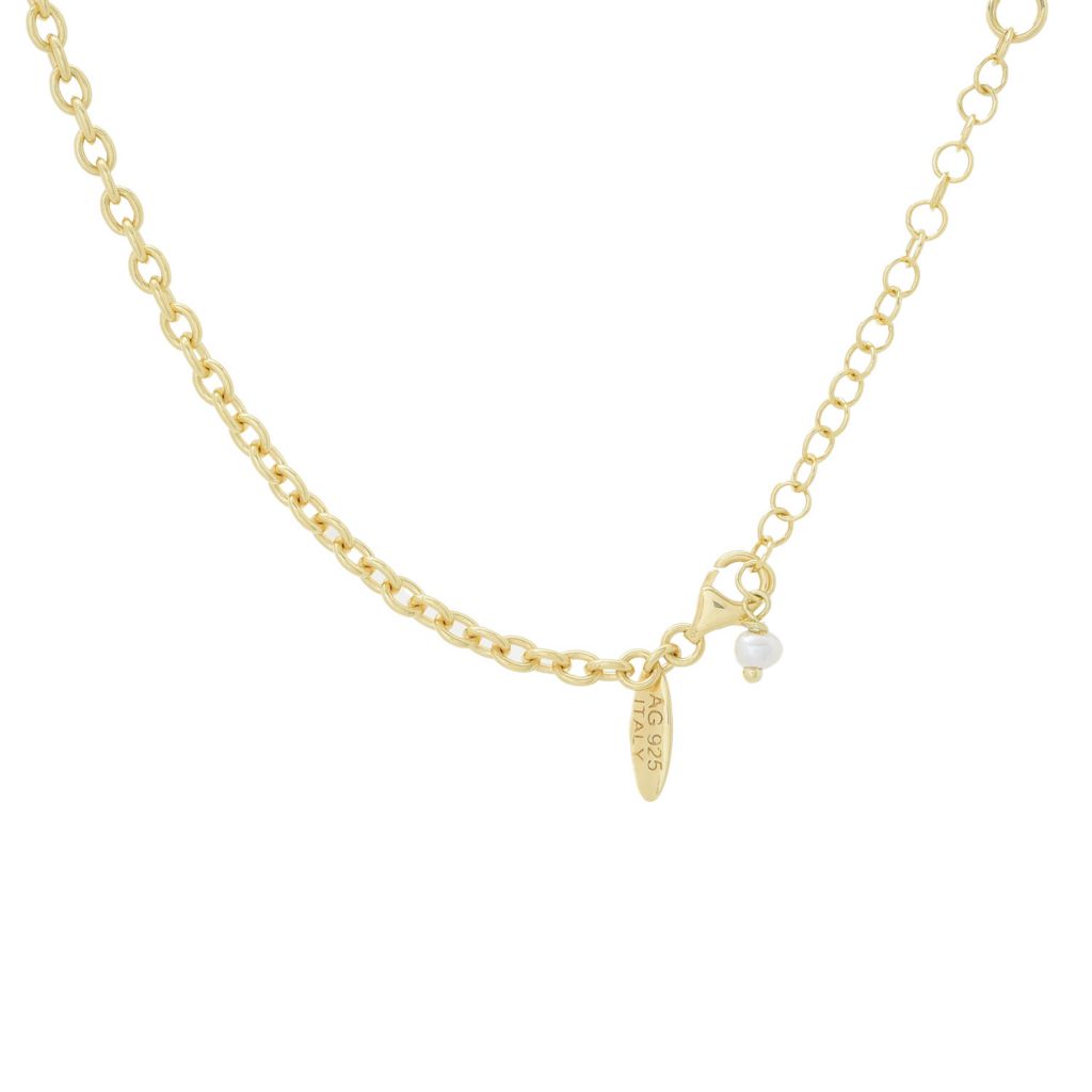 Graziella 23K Gold Plated Choice of Color Enamel Butterfly Pendant w/ Chain