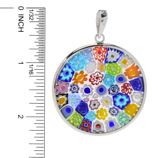 Il Murano 32mm Murano Glass Disc Pendant