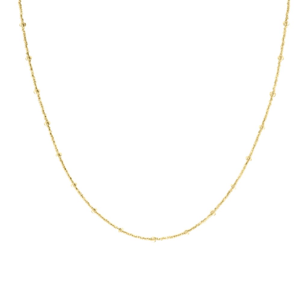 Il Murano 18K Gold Plated Murano Glass Station Necklace