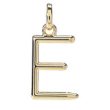 VOGA 18K Gold Electroform Initial Pendant
