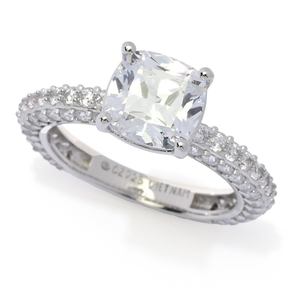 Brilliante Choice of Shape Simulated Diamond Solitaire Ring
