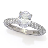 Brilliante Choice of Shape Simulated Diamond Solitaire Ring