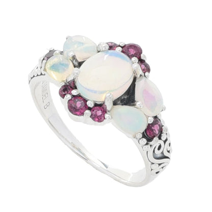 Artisan Silver by Samuel B. Opal & Choice of Gemstone Ring
