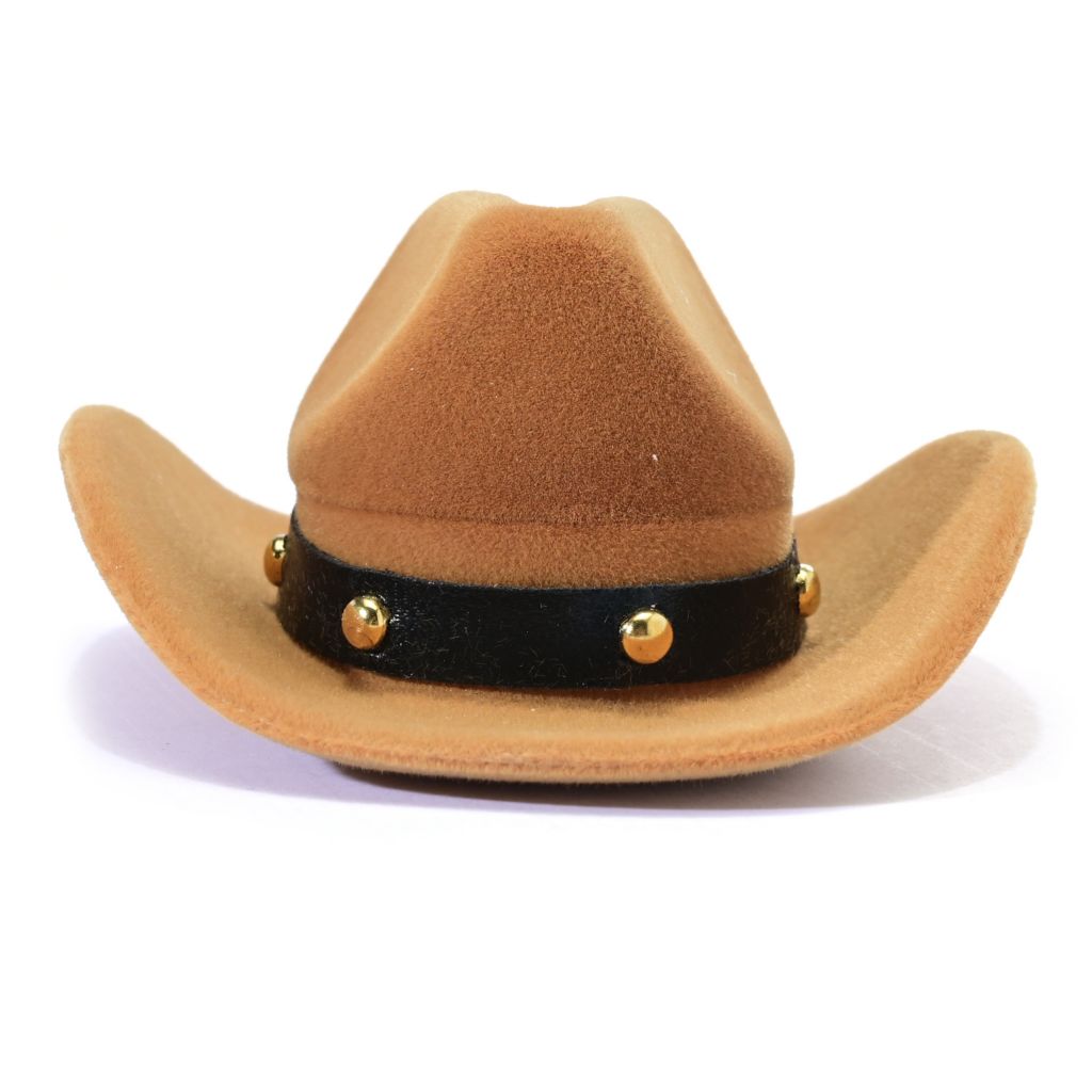 Southwest Elements Cowboy Hat Ring Box