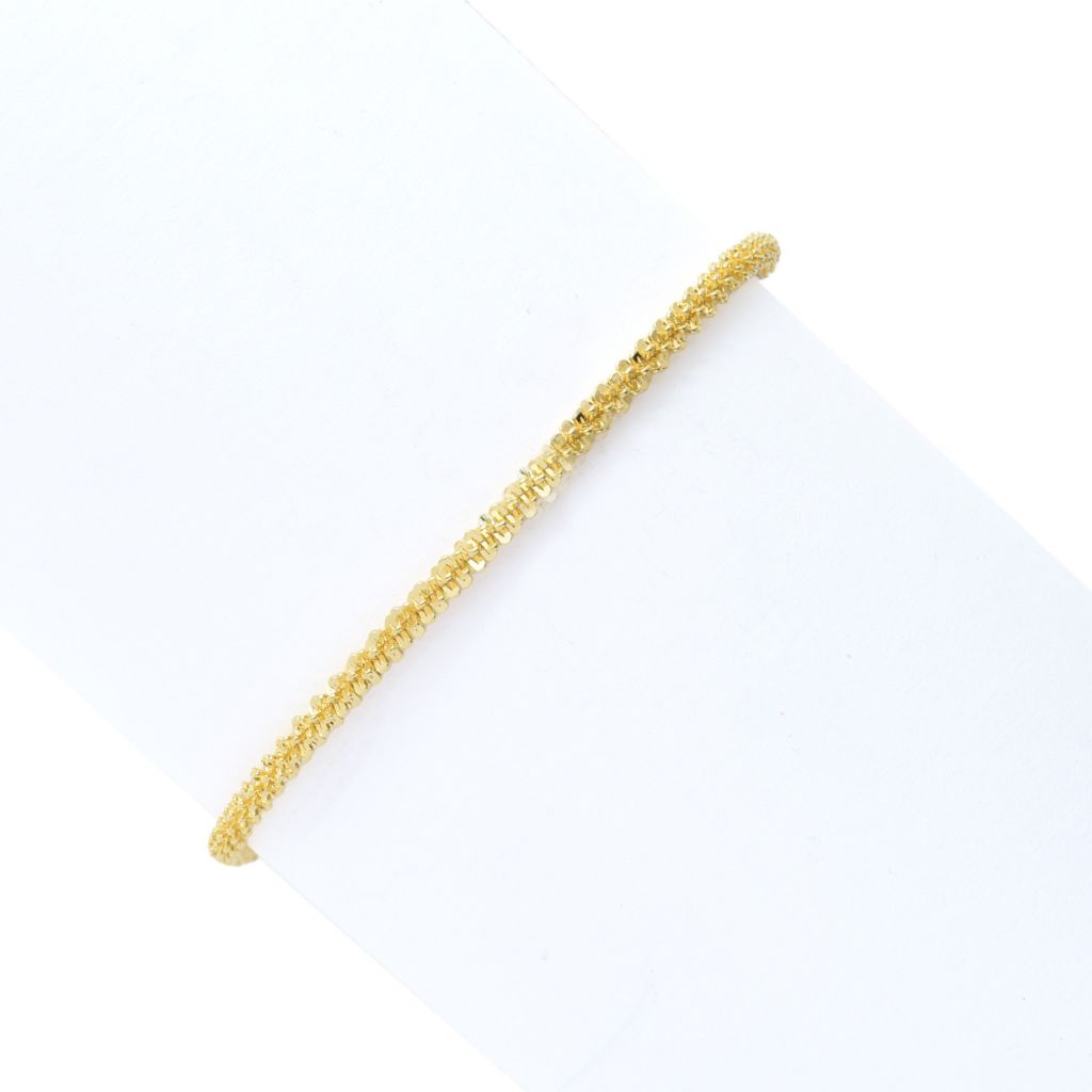Toscana Italiana 18K Gold Plated Margherita Chain Bracelet