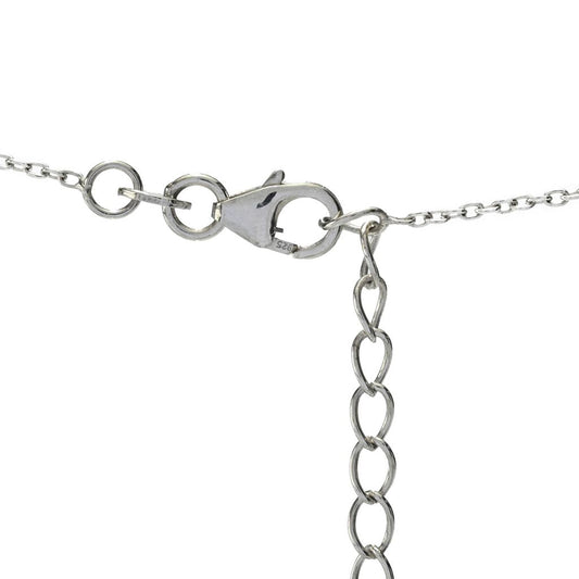 Gem Treasures 3.30ctw Aquamarine & White Zircon Pendant w/ Chain