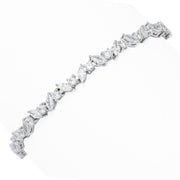 Brilliante 6.67 DEW Marquise & Round Simulated Diamond Bracelet