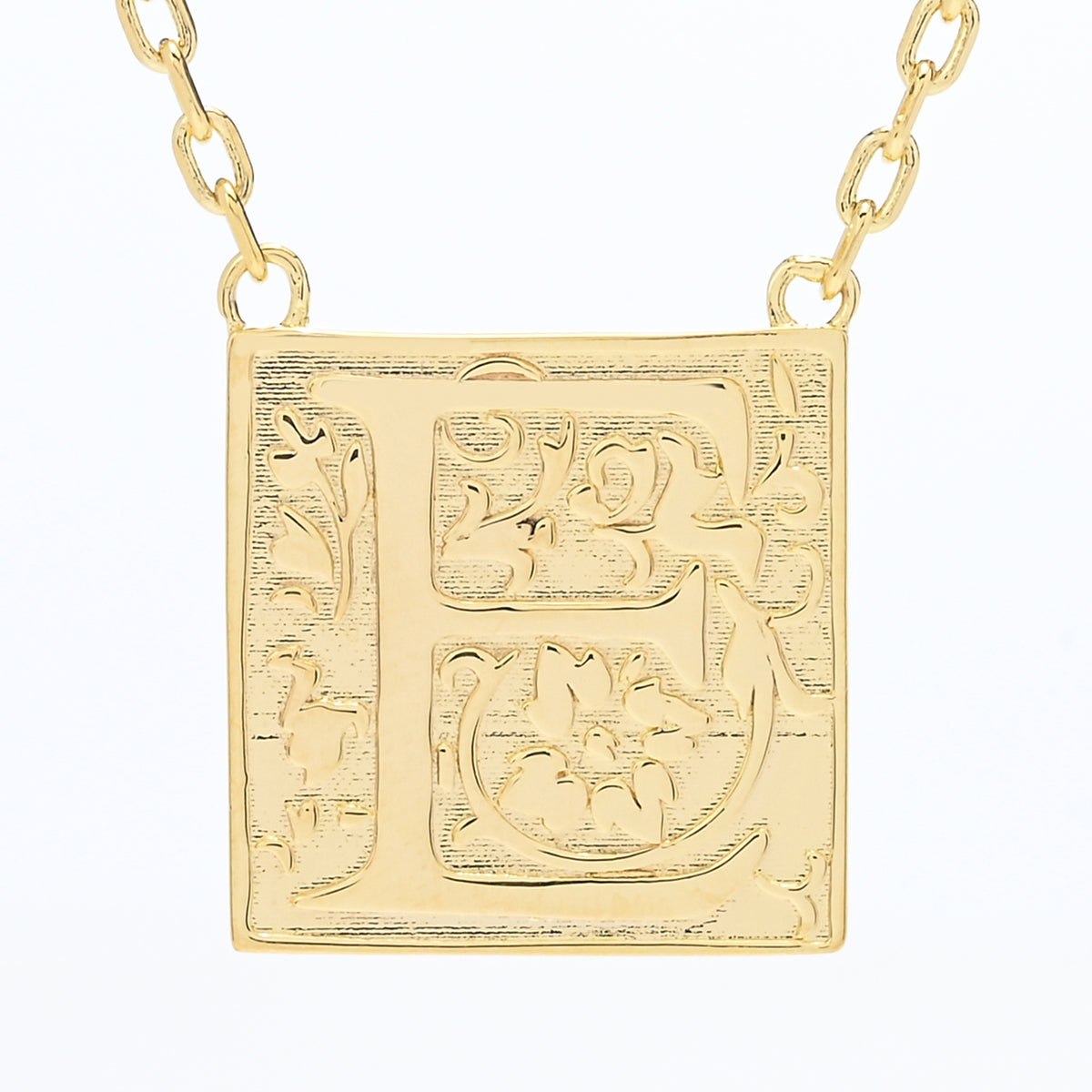 Toscana Italiana 18K Gold Plated Storybook Initial Necklace