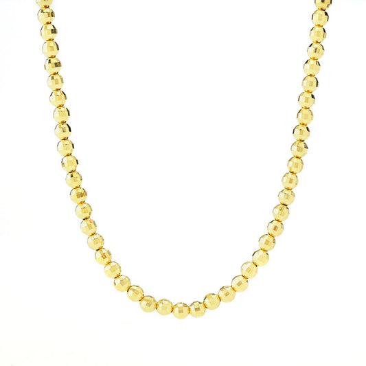 Toscana Italiana 18K Gold Plated Adjustable Beaded Necklace