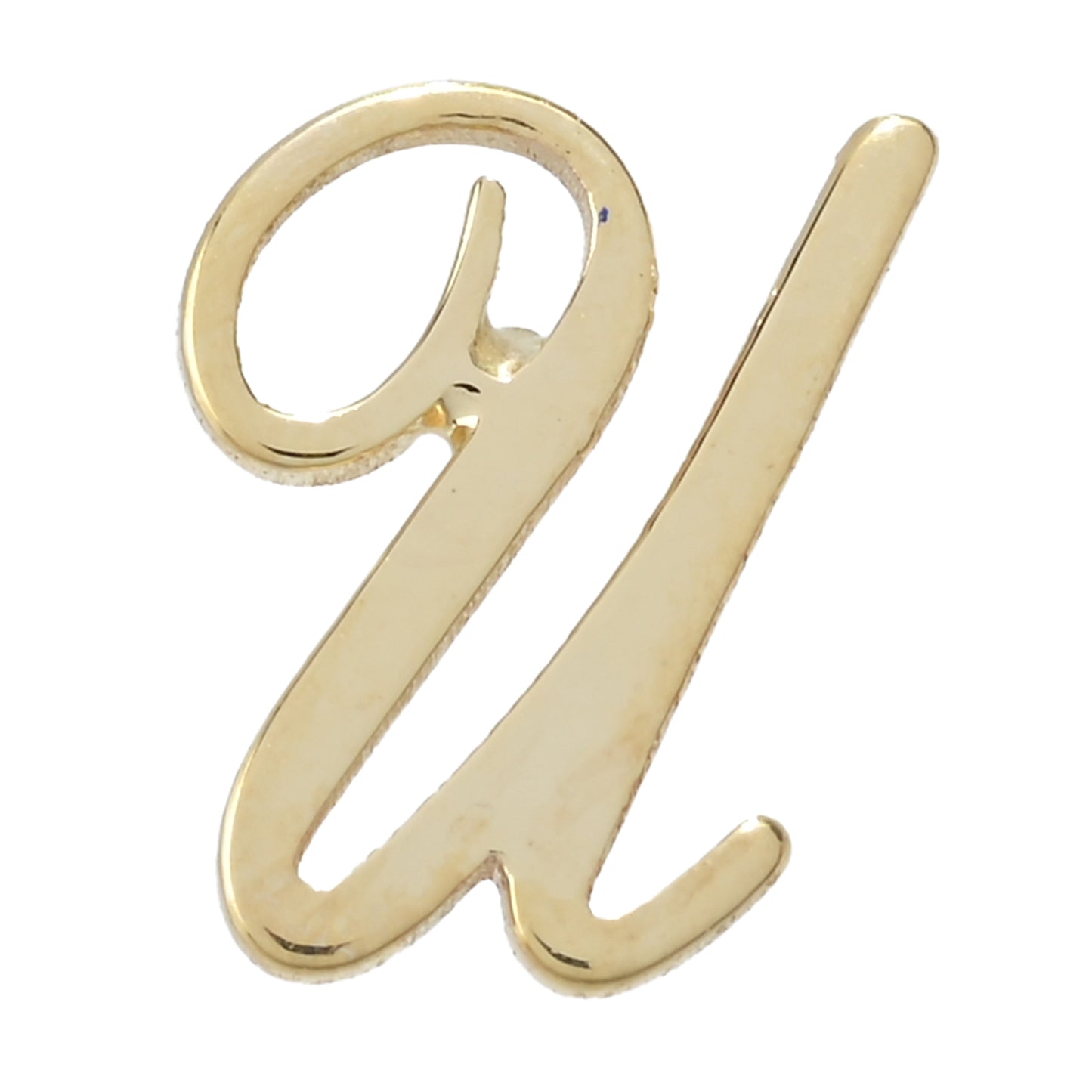 14K Italian Gold Initial Single Stud Earring