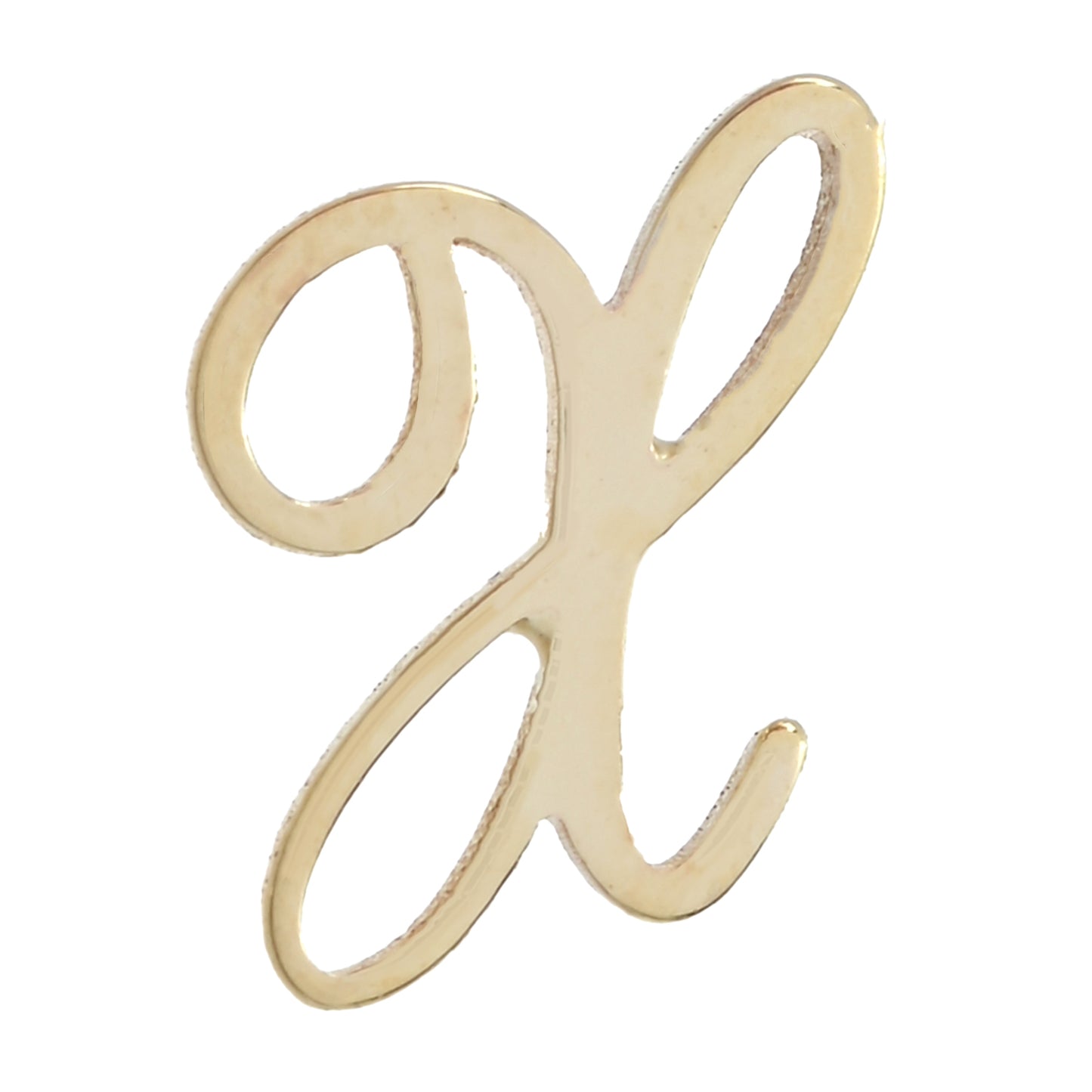 14K Italian Gold Initial Single Stud Earring