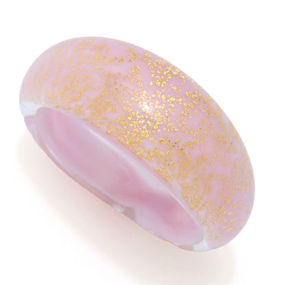 Il Murano Gold Foil Murano Glass Stack Ring