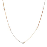 14K Italian Gold Multi-Chain Convertible 18" Necklace