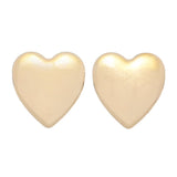 Viale18K Gold Polished Heart Stud Earrings